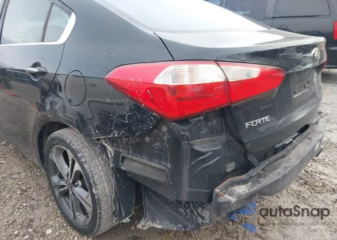 2015 Kia Forte Ex из США, поврежденный, VIN KNAFX4A89F5343447